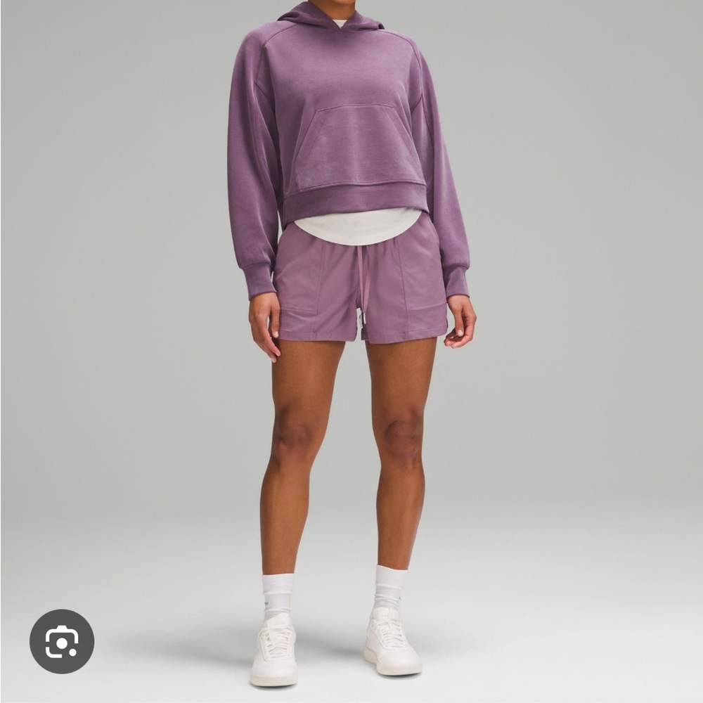 LULULEMON NWT DANCE STUDIO SHORT HIGH RISE 3.5” CYBER VIOLET 4